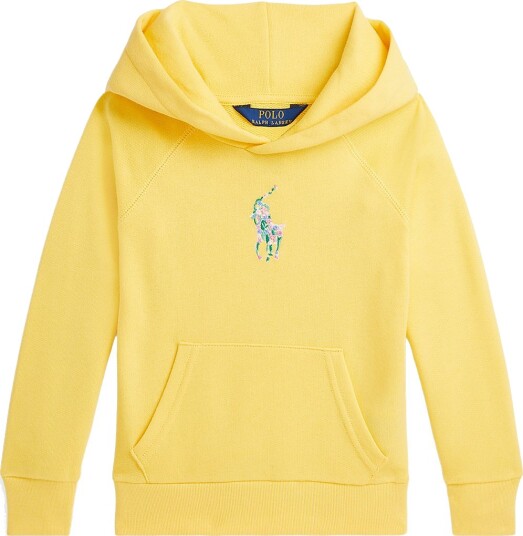 Polo Ralph Lauren Hettegenser Oasis Yellow m. Logo Polo Ralph Lauren 4 år 104 Hettegenser Gul