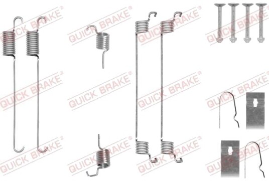 Tilbehørsett, bremsesko QUICK BRAKE 105-0007
