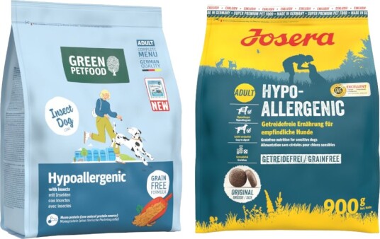 Green Petfood Tørrfôr Hypoallergenic Insectdog + Josera Hypoallergen Med Insekter På Kjøpet Insectdog + Josera Hypoallergen Med Insekter 900 G 900 G 900 G 900 G