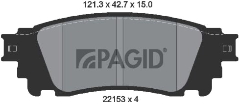 PAGID T2465N Bremseklosser PAGID T2465N Bremseklosser