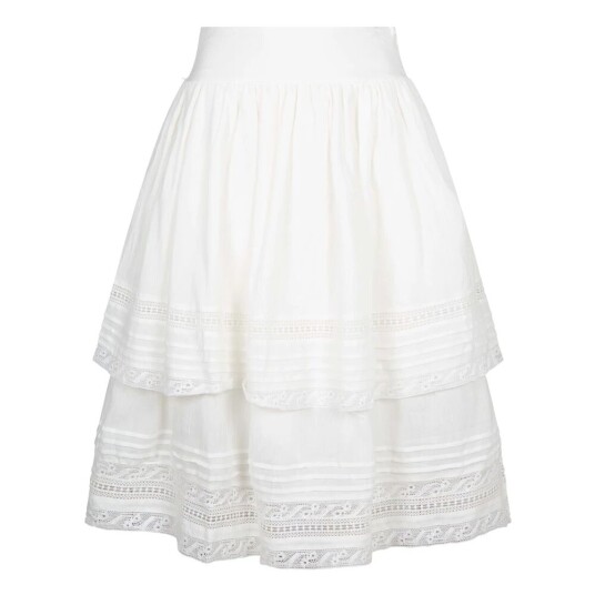 Urban Pioneers Synne skirt Hvit XS Urban Pioneers Synne skirt Hvit XS
