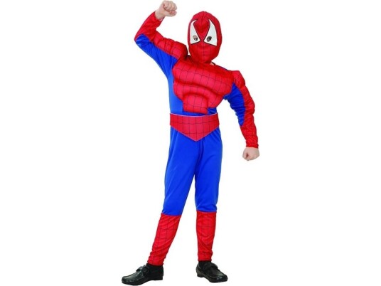 Godan Children's Spider Man Kostyme Spiderman Med Muskler Universal Godan Children's Spider Man Kostyme Spiderman Med Muskler Universal