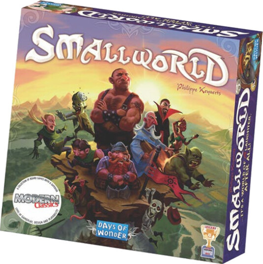 Days of Wonder Small World Nordisk Brettspill med 14 Raser og 20 Egenskaper Days of Wonder Small World Nordisk Brettspill med 14 Raser og 20 Egenskaper