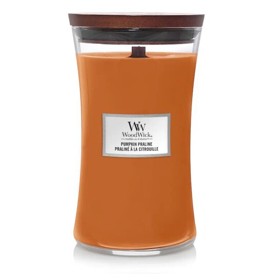 Woodwick Scented Candle Pumpkin Praline 609 g Duftlys