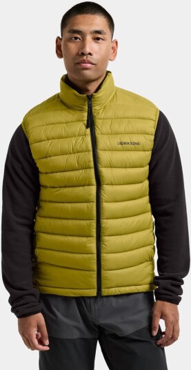 Didriksons Marino Vest Yellow Pollen