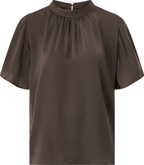 Saint Tropez   Bluse AileenSZ Flared Blouse   Brun