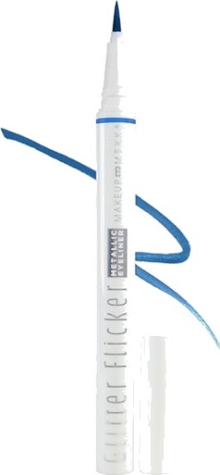 Makeup Mekka Glitter Flicker Metallic Eyeliner Blue