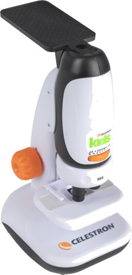 Celestron Kids Mikroskop Med Mobiladapter For Barn 50X-200x Forstørrelse