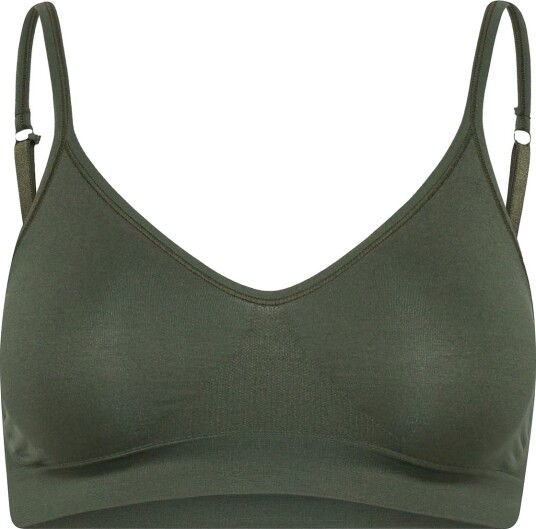 Missya Lucia Bra Top Solid Green M Missya Lucia Bra Top Solid Green M