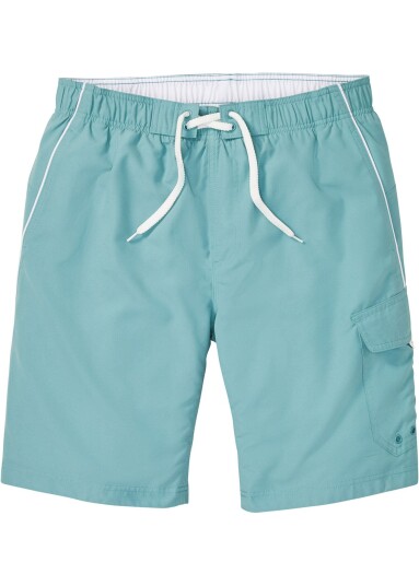 bonprix Strand-bermuda 60/62 (XXL ) , 68/70 ( XXXXL ) , 44/46 (S ) , 56/58 (XL ) , 48/50 (M ) , 52/54 (L ) , 64/66 (3XL ) blå