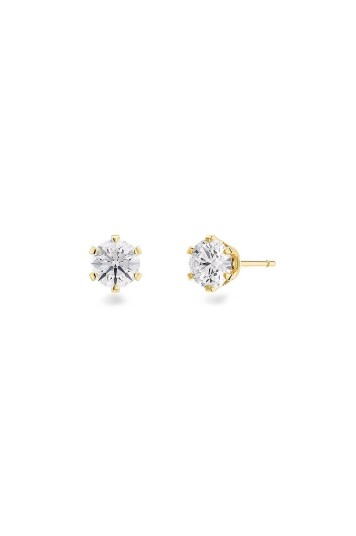 Edblad   Øredobber Crown Studs Gold   Gull