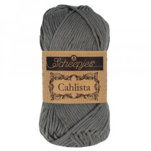 Scheepjes Cahlista Garn Unicolor 501 Anthracite Scheepjes Cahlista Garn Unicolor 501 Anthracite