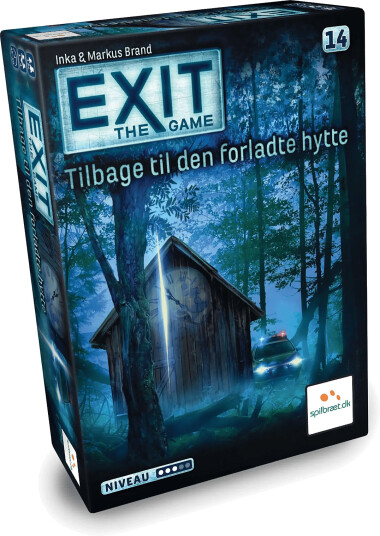 Spilbræt Exit 14: Tilbage Til Den Forladte Hytte (Da) - Multi/patterned - ONE SIZE