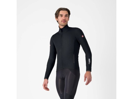 Castelli Alpha 150 sykkeljakke light black/black herre