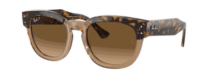 Ray-ban Havana On Transparent solbriller dame Brun 53 Ray-ban Havana On Transparent solbriller dame Brun 53