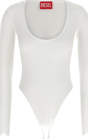 Diesel Dame Topper Hvit L,