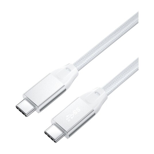 DACOTA PLATINUM USB-C 3,2 GEN2X2 KABEL 1M, HVIT