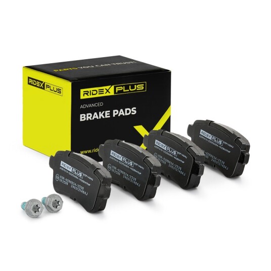 Bremseklosser RIDEX PLUS 402B0496P Bremseklosser RIDEX PLUS 402B0496P