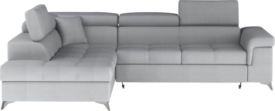 Seksjon Eltap Eridano 275x202x88 cm Monolith 84 Lys Grå Venstre