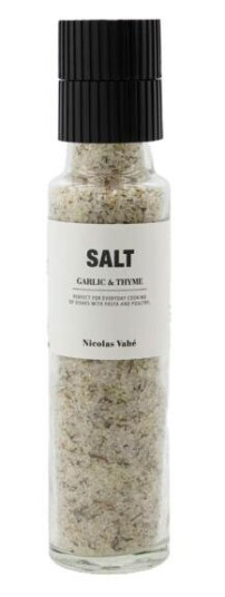 Nicolas Vahé - Salt hvitløk & timian 300g Nicolas Vahé - Salt hvitløk & timian 300g