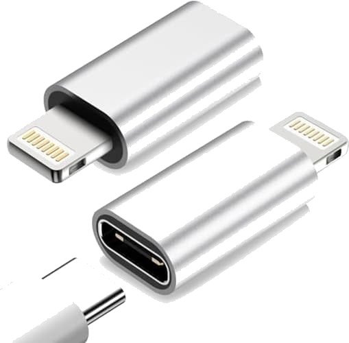 NÖRDIC USBC C Kvinne til Lightning Ha (ikke MFI) Adapter Sølv NÖRDIC USBC C Kvinne til Lightning Ha (ikke MFI) Adapter Sølv