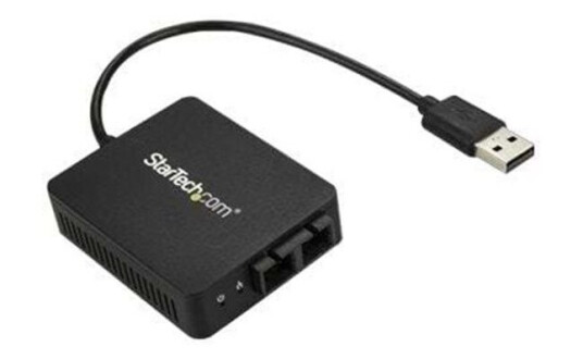 StarTech.com USB 2.0 to Fiber Optic Converter - 100BaseFX SC - netværksadapter