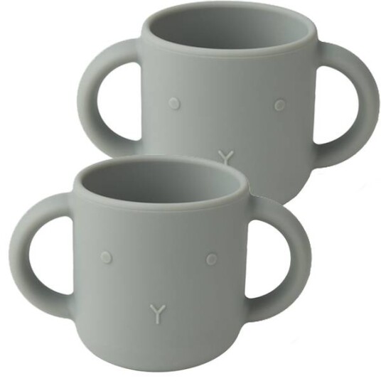 Liewood Gene Cup 2Pack Rabbit Dove Blå