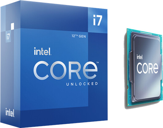 Intel Core i7-12700K Alder Lake Prosessor/CPU - 12 kjerner - 3.6 GHz - Intel LGA1700 - Intel Boxed without heatsink/fan
