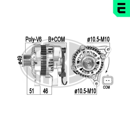 Dynamo ERA 209386A