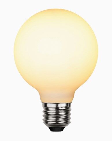 Star Trading LED-pære globe Ø80 Frostet E27 5W (35W)
