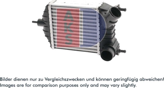 Intercooler AKS DASIS 087004N