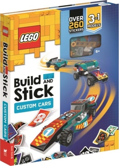 Lego¿ Build And Stick: Custom Cars (Includes Lego¿ Bricks, Book And Over 260 Stickers) Av Lego¿, Buster Books Lego¿ Build And Stick: Custom Cars (Includes Lego¿ Bricks, Book And Over 260 Stickers) Av Lego¿, Buster Books