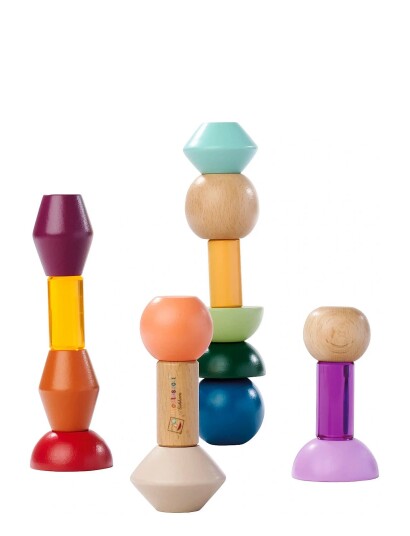Eichhorn Montessori Staple Beads Cream
