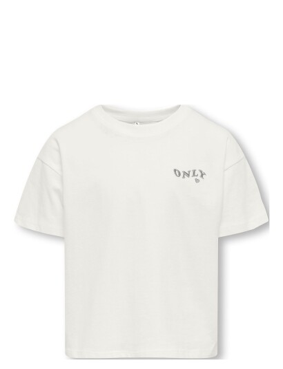 Kids Only Kogmaiken Life Crop Ss Only Box Jrs Noos White 122-128
