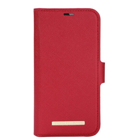 GEAR Onsala GEAR iPhone 14 / 13 ONSALA Fashion Collection PU Skinn Flipdeksel med Magnet & Lommebok - Red
