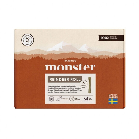 Monster Pet Food Monster Reindeer Roll Small Box 13 St