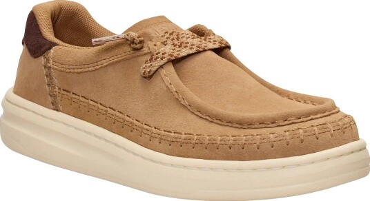 Hey Dude Harper Moc Crafted Suede TAN 42