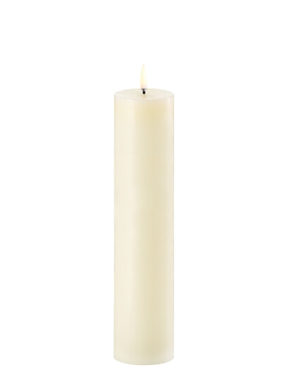 UYUNI Lighting Pillar Led Candle - Cream - H22CM