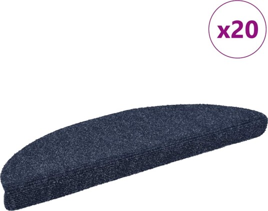  Selvklebende trappematter 20 stk blå 56x17x3 cm