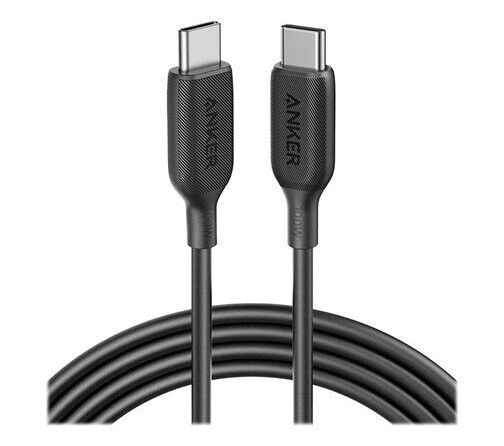 Anker 543 USB-C to USB-C cable - 1.8 m - Black Anker 543 USB-C to USB-C cable - 1.8 m - Black
