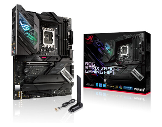 ASUS ROG STRIX Z690-F GAMING WIFI Hovedkort - Intel Z690 - Intel LGA1700 socket - DDR5 RAM - ATX ASUS ROG STRIX Z690-F GAMING WIFI Hovedkort - Intel Z690 - Intel LGA1700 socket - DDR5 RAM - ATX