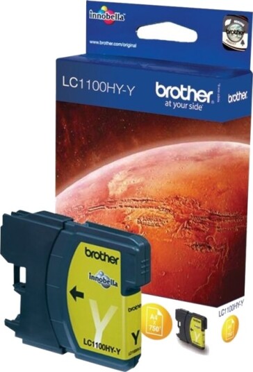 Brother LC1100HYY gul blekkpatron original LC1100HYYBPDR