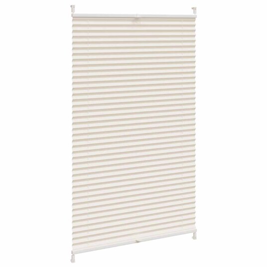 vidaXL Plissegardiner 90x125cm krem