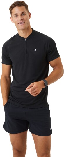 Björn Borg Ace Performance Zip Polo, Padel- og tennispique herre