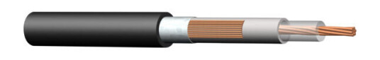 Nexans EFSP 3KV 1X6/6mm² Sort Flyplasskabel inst.kabel - 1016941