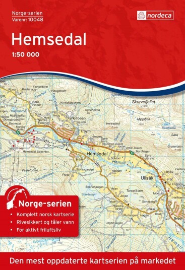 Nordeca Kart Norge-serien 1:50 000