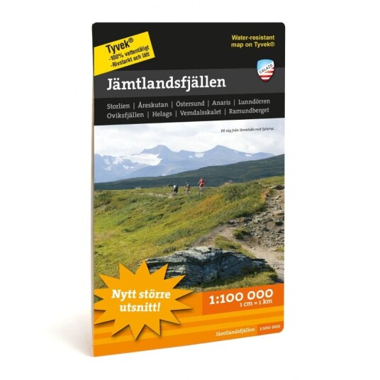Calazo förlag Jämtlandsfjällen 1:100.000 OneSize, NoColour