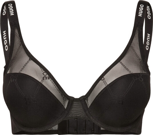 HUGO Underwire B Sporty L Black 85 C