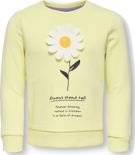 Only Kids Ginnie Genser Regular Fit Tender Yellow Always (104 / 4 år)