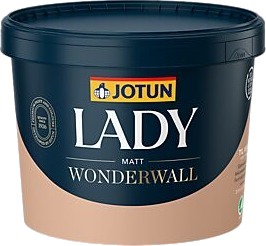 Lady wonderwall interiormaling hvit base 27 liter Lady wonderwall interiormaling hvit base 27 liter